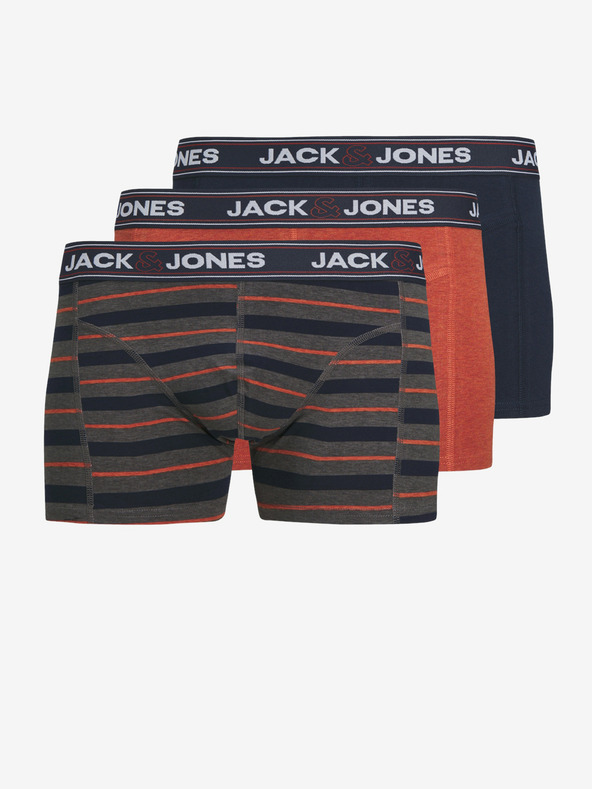 Jack & Jones Súprava troch pánskych boxeriek Jack & Jones John