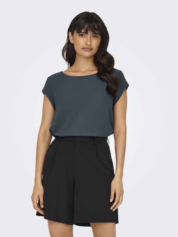 ONLY Tmavomodrá dámska blúzka ONLY Vic