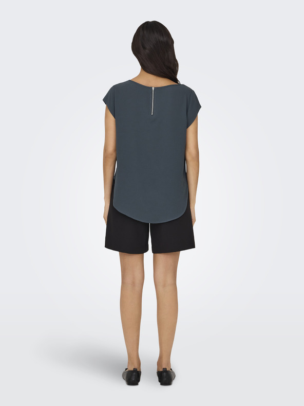 ONLY Tmavomodrá dámska blúzka ONLY Vic