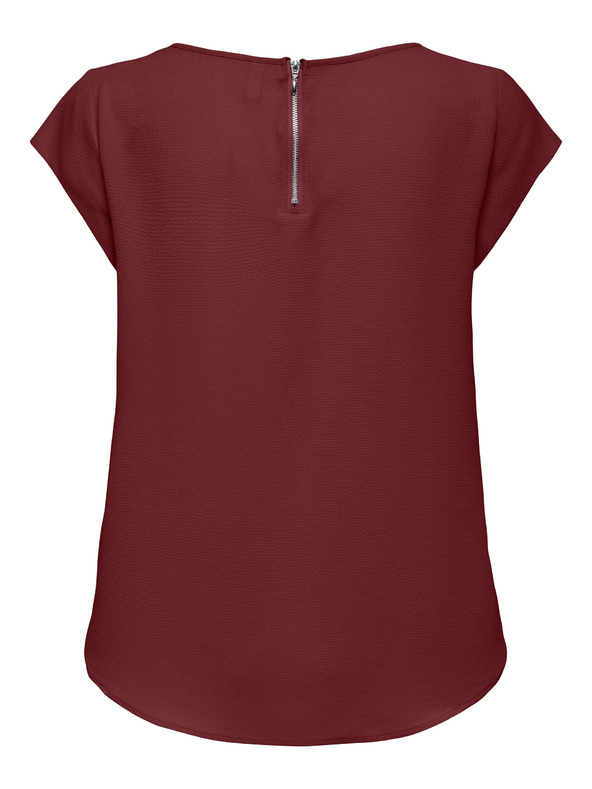 ONLY Vínová dámska blúzka ONLY Vic
