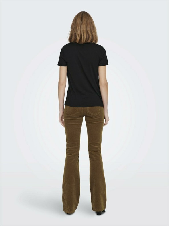 ONLY Čierna dámska košeľa ONLY Kita