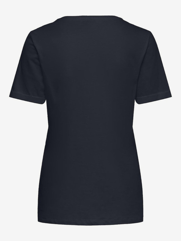 ONLY Tmavomodré dámske tričko ONLY Kita