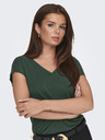 ONLY Tmavozelená dámska košeľa ONLY Free