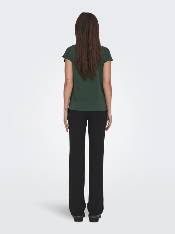 ONLY Tmavozelená dámska košeľa ONLY Free