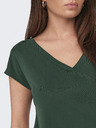 ONLY Tmavozelená dámska košeľa ONLY Free