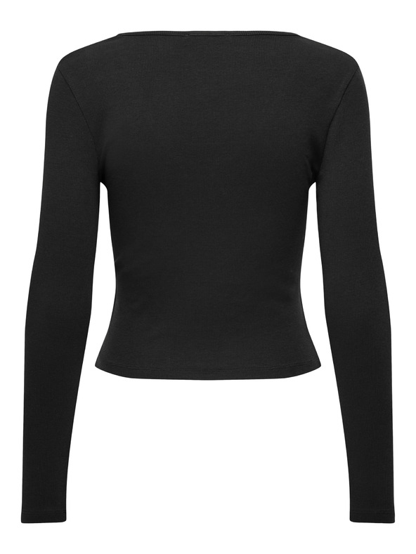 ONLY Čierna dámska košeľa ONLY Kava