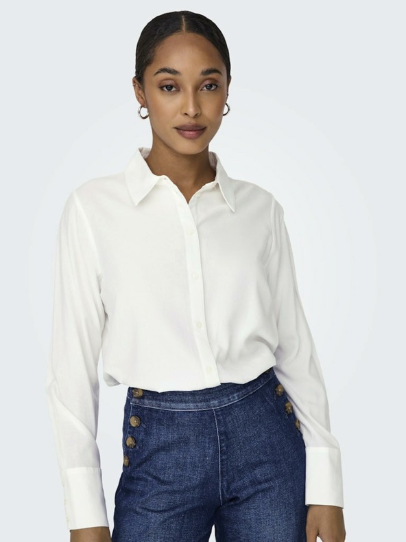 ONLY Biele dámske tričko ONLY Berit