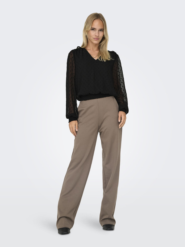 ONLY Čierna dámska blúzka ONLY Elmira