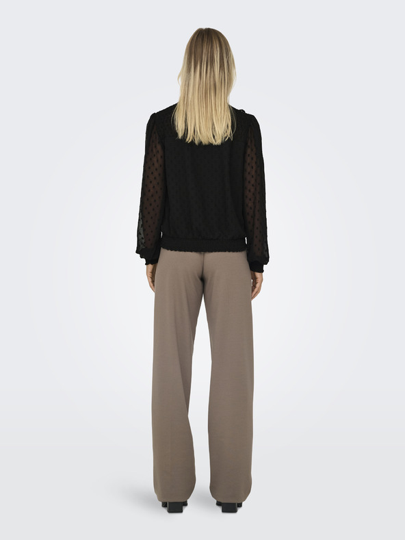 ONLY Čierna dámska blúzka ONLY Elmira