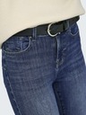 ONLY Tmavomodré dámske skinny fit džínsy ONLY Power