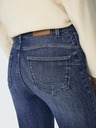ONLY Tmavomodré dámske skinny fit džínsy ONLY Power