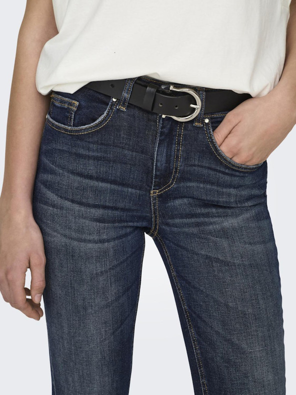 ONLY Tmavomodré dámske skinny džínsy ONLY Blush