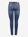 ONLY Modré dámske džínsy skinny fit ONLY Blush