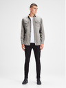 Jack & Jones Šedá džínsová košeľa Jack & Jones
