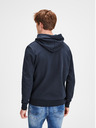 Jack & Jones Tmavomodrá mikina s potlačou Jack & Jones Corp