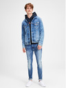 Jack & Jones Tmavomodrá mikina s potlačou Jack & Jones Corp