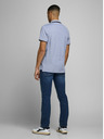 Jack & Jones Svetlomodré polo tričko Jack & Jones Paulos