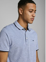 Jack & Jones Svetlomodré polo tričko Jack & Jones Paulos