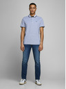 Jack & Jones Svetlomodré polo tričko Jack & Jones Paulos