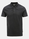 Jack & Jones Čierna polokošeľa Jack & Jones