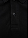 Jack & Jones Čierna polokošeľa Jack & Jones