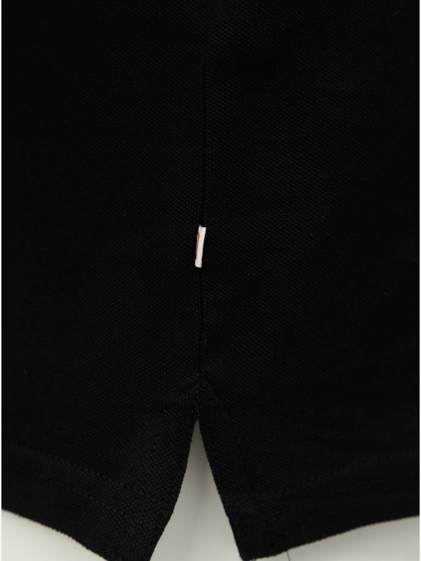 Jack & Jones Čierna polokošeľa Jack & Jones