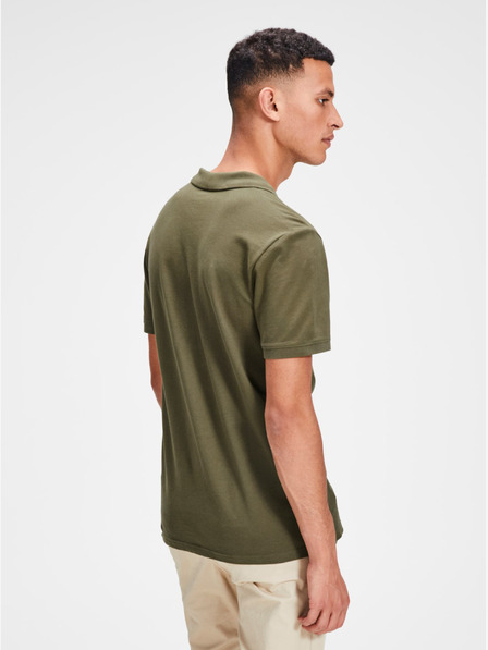 Jack & Jones Khaki polokošeľa Jack & Jones