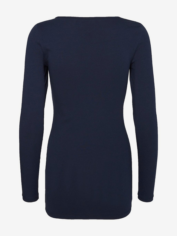 Vero Moda Tmavomodrá dámska košeľa Vero Moda Maxi