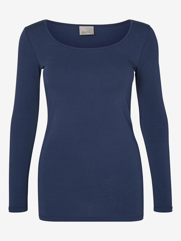 Vero Moda Tmavomodrá dámska košeľa Vero Moda Maxi
