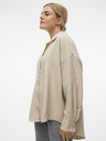 Vero Moda Béžová dámska košeľa Vero Moda Melaney