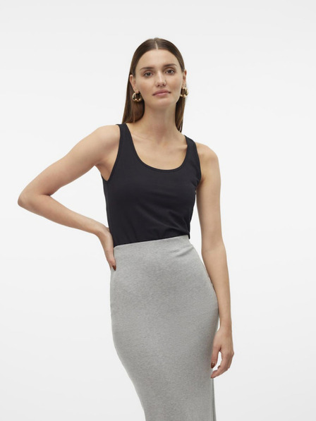 Vero Moda Čierne dámske tielko Vero Moda Lulu