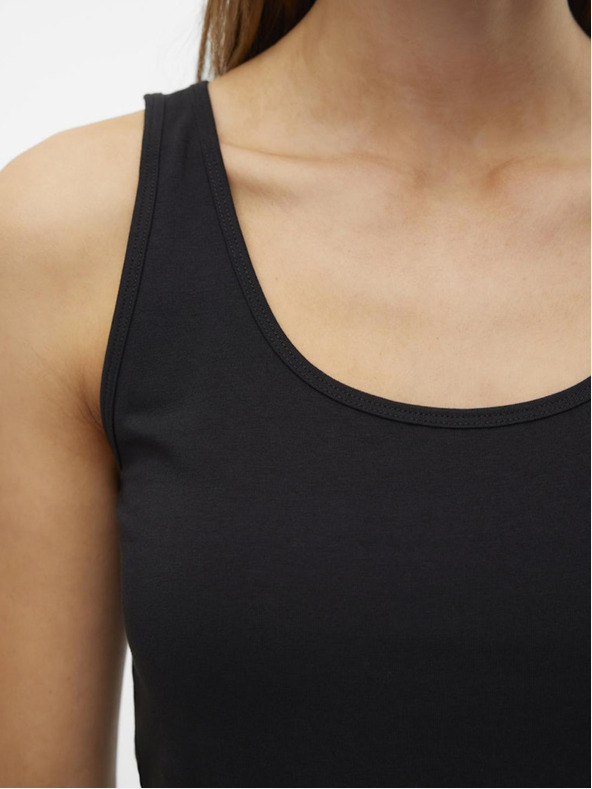Vero Moda Čierne dámske tielko Vero Moda Lulu