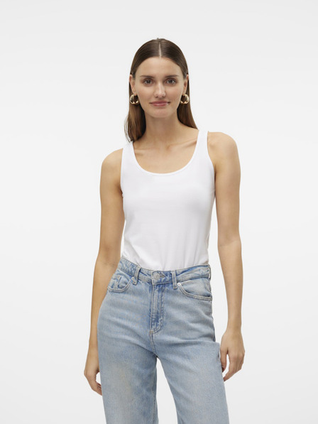 Vero Moda Biele dámske tielko Vero Moda Lulu