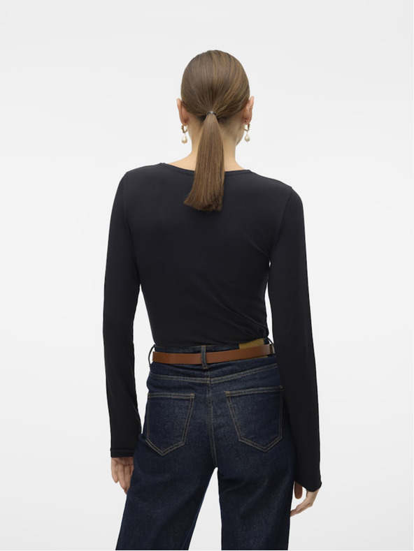 Vero Moda Čierne dámske tielko Vero Moda Lulu