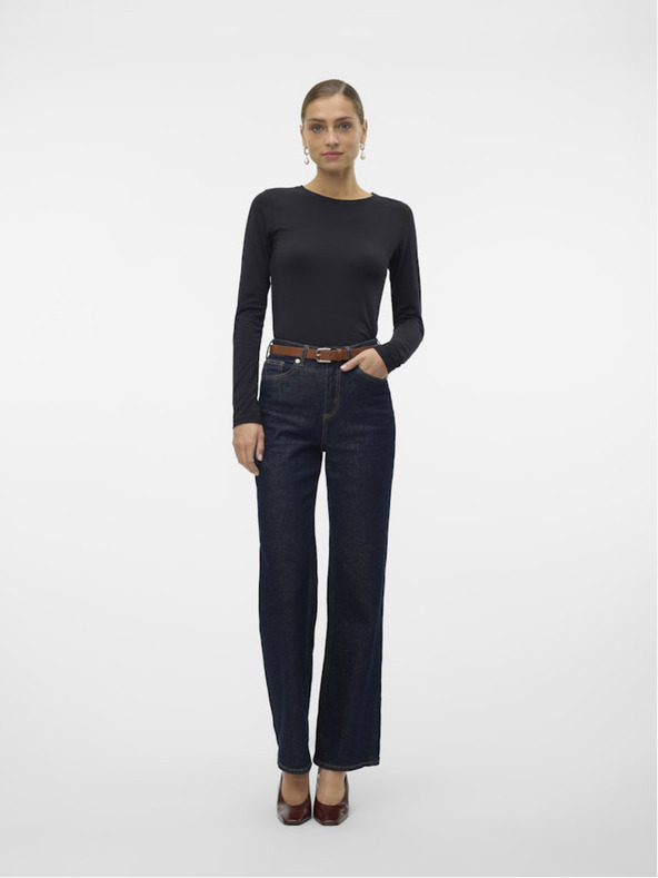 Vero Moda Čierne dámske tielko Vero Moda Lulu