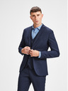 Jack & Jones Jack & Jones Laris tmavomodré sako z vlnenej zmesi