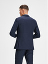 Jack & Jones Jack & Jones Laris tmavomodré sako z vlnenej zmesi