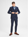 Jack & Jones Jack & Jones Laris tmavomodré sako z vlnenej zmesi