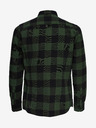 ONLY & SONS Čierno-zelená kockovaná košeľa ONLY & SONS Gudmund