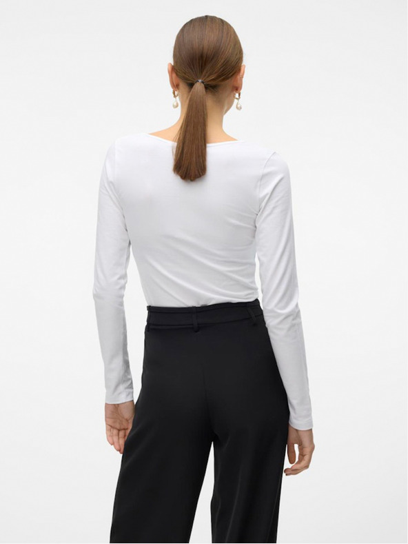 Vero Moda Biele dámske tričko Vero Moda Lulu
