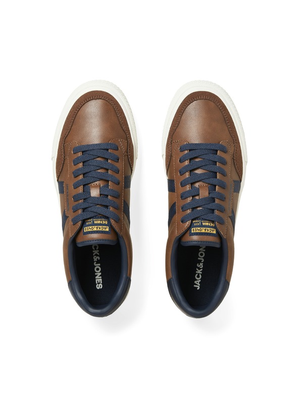 Jack & Jones Hnedé pánske tenisky Jack & Jones Morden