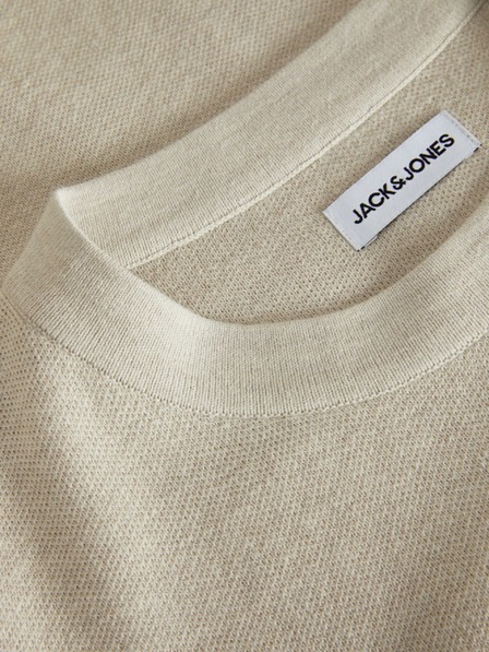 Jack & Jones Pánsky béžový sveter Jack & Jones Urban