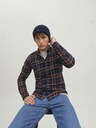 Jack & Jones Tmavomodrá pletená zimná čiapka Jack & Jones DNA