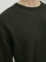 Jack & Jones Tmavozelený pánsky sveter Jack & Jones