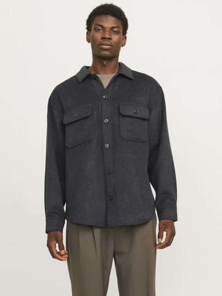 Jack & Jones Tmavo šedý pánsky sveter Jack & Jones