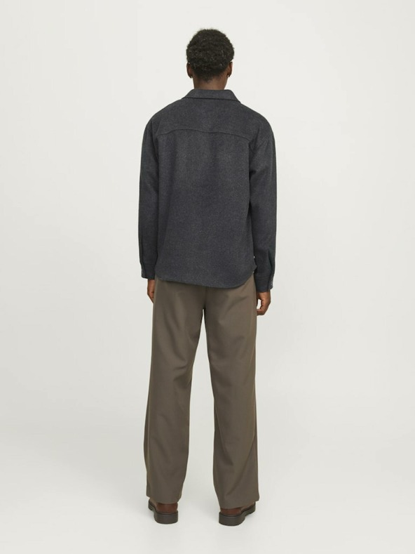 Jack & Jones Tmavo šedý pánsky sveter Jack & Jones