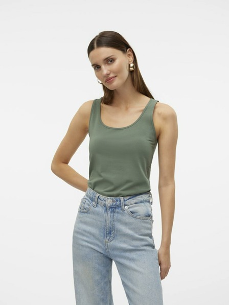 Vero Moda Zelené dámske tielko Vero Moda Lulu