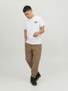 Jack & Jones Biela pánska mikina Jack & Jones