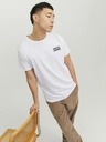 Jack & Jones Biela pánska mikina Jack & Jones