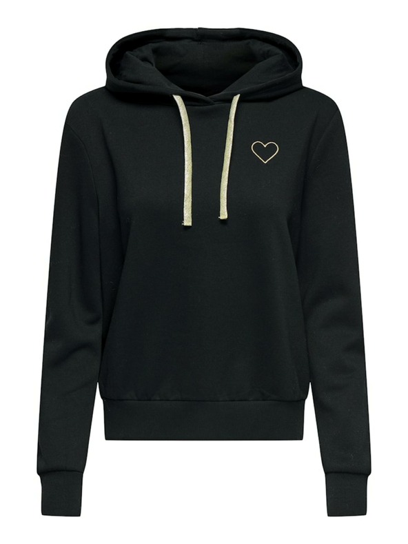 ONLY Čierna dámska mikina ONLY Noli